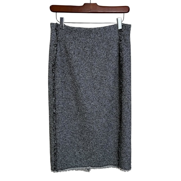 Rebecca Taylor pencil tweed skirt size 6 - Picture 1 of 4